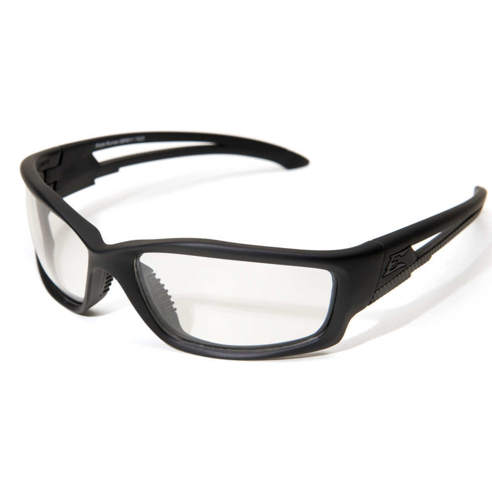 Safety Protection Edge Eyewear 4.50" BLADE RUNNER - BLK/CLR LENS